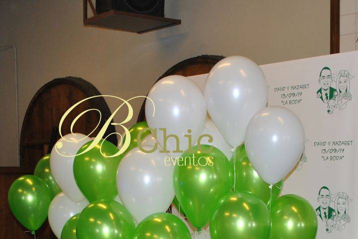 Photocall con globos