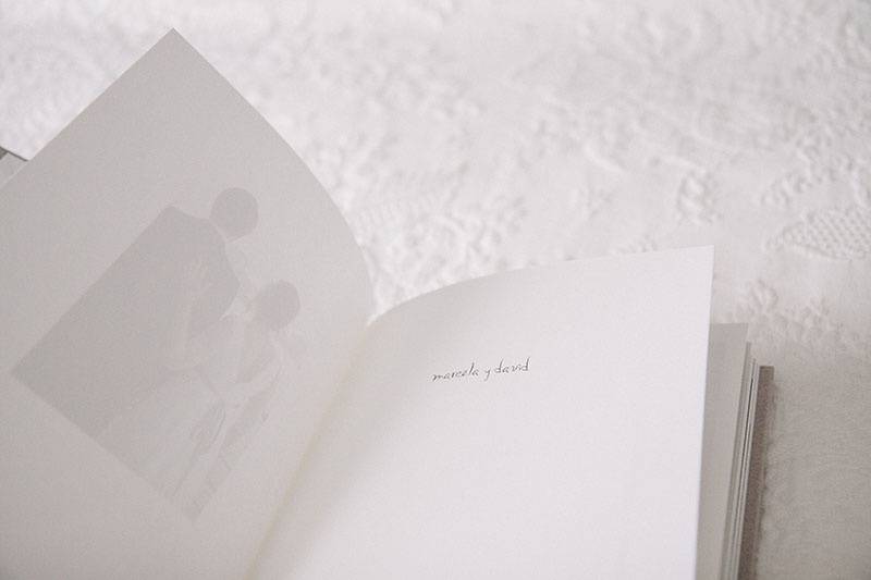 Libro de boda personalizado