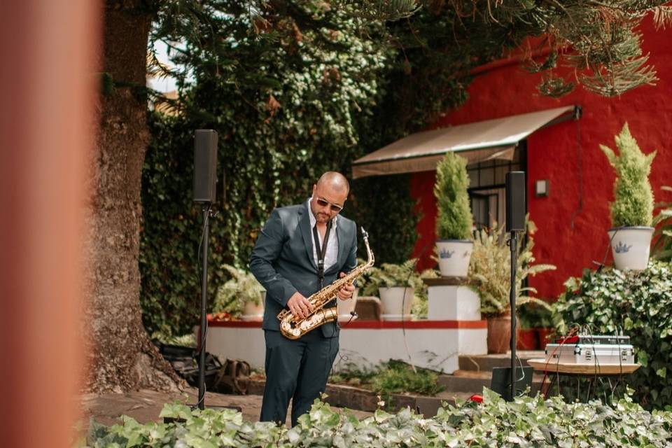Saxofonista para bodas