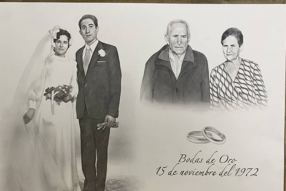 Retrato bodas de oro