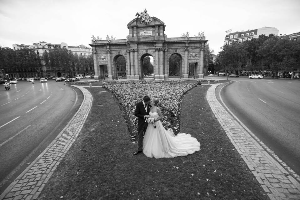 Por la puerta de Alcalá