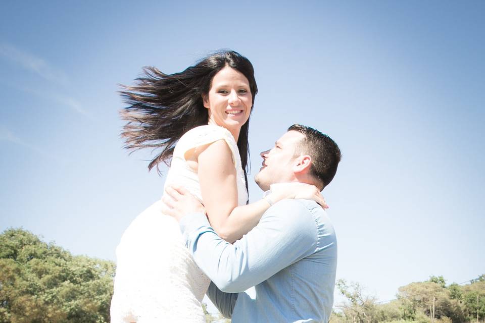 Preboda en el campo, Barcelona