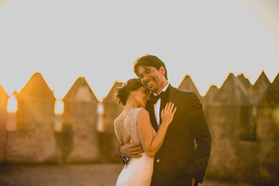 Postboda romántica