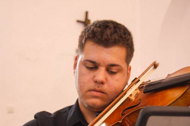 Músico violín