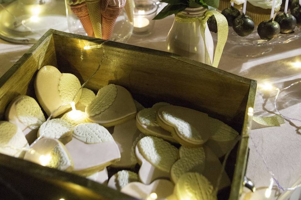 Mesa de postres boda