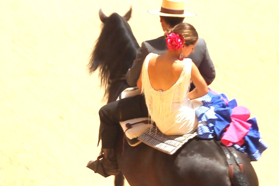 Bailarina a la amazona