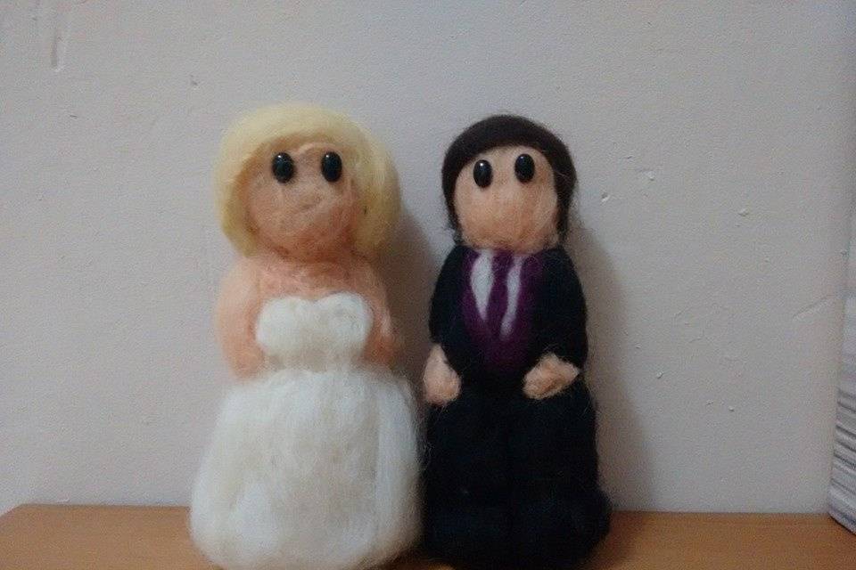 Muñecos de lana