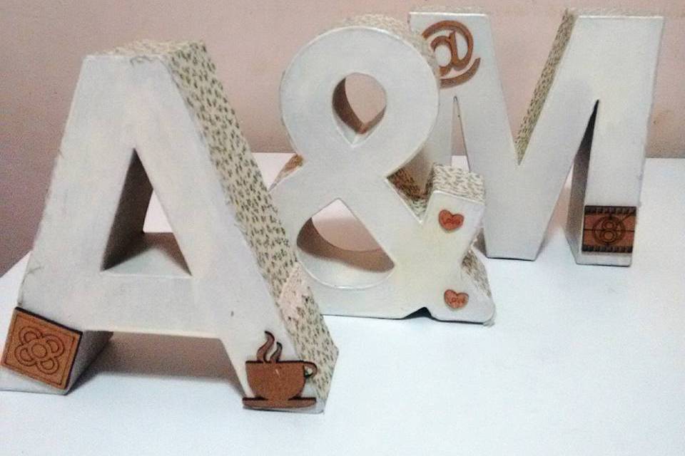 Letras decoradas