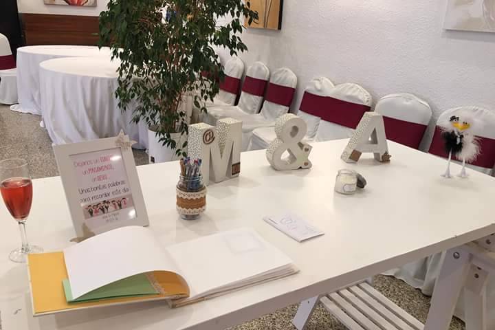 Mesa de firmas