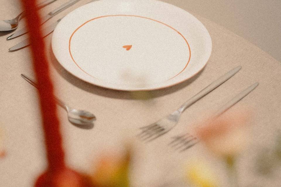 Romance en mesa