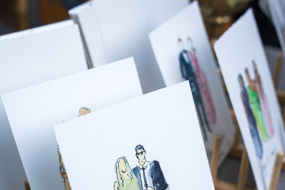 Acuarelas para bodas