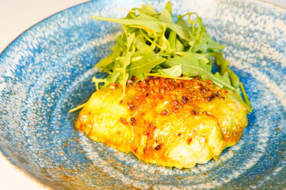 Merluza gratinada
