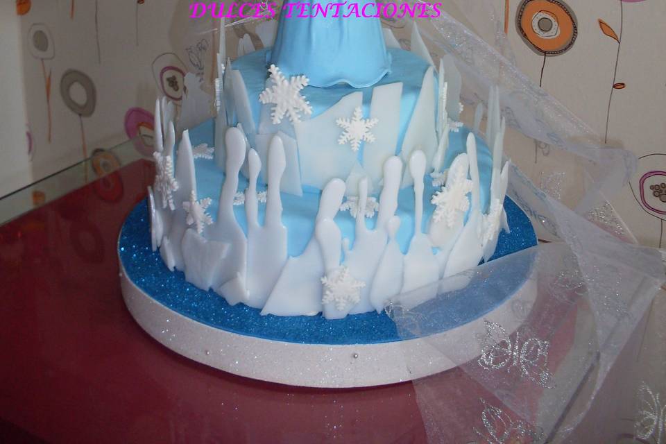 Tarta de fondant