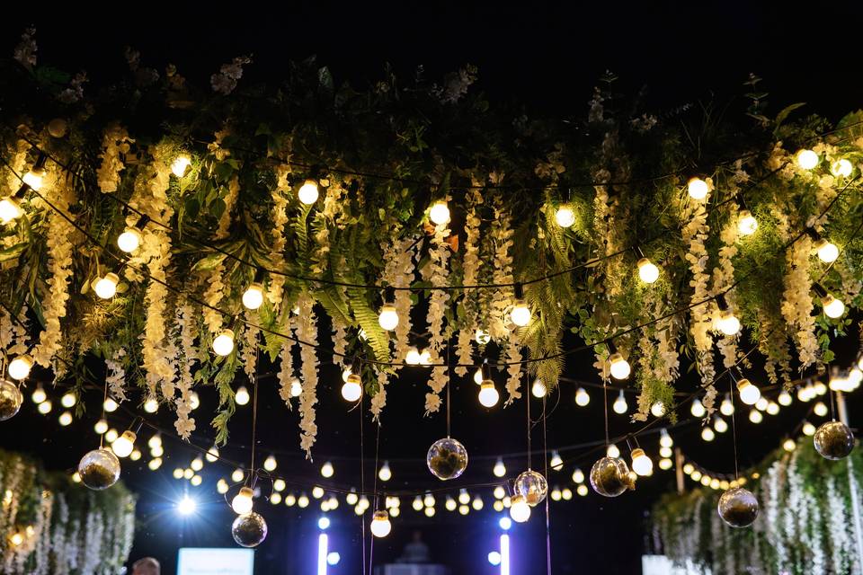 Decoración en el techo
