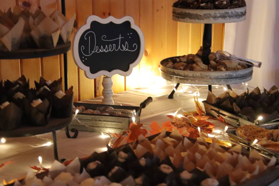 Mesa de postres