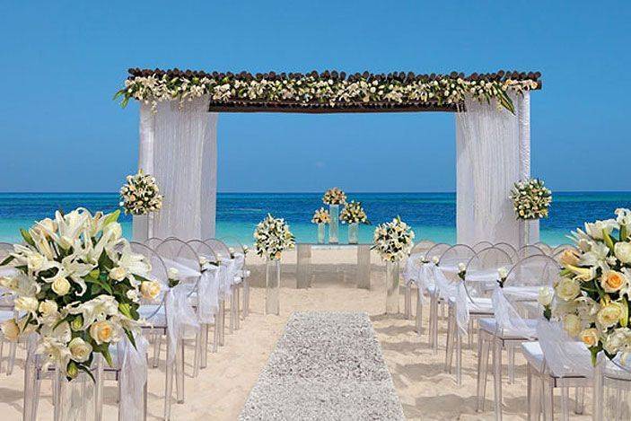 Ceremonia en la playa