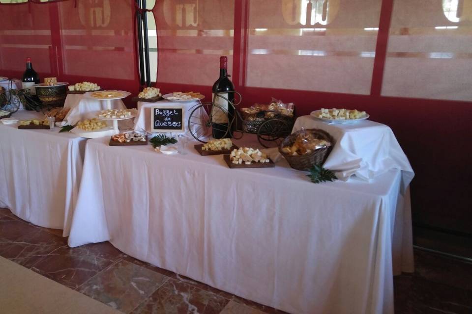 Buffet de quesos