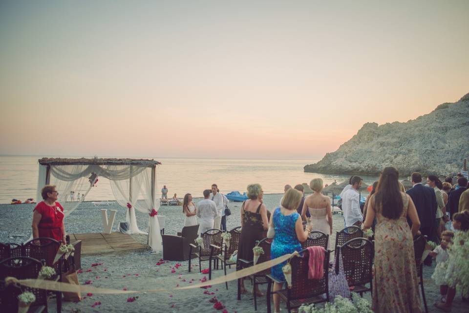 Ceremonia en la playa