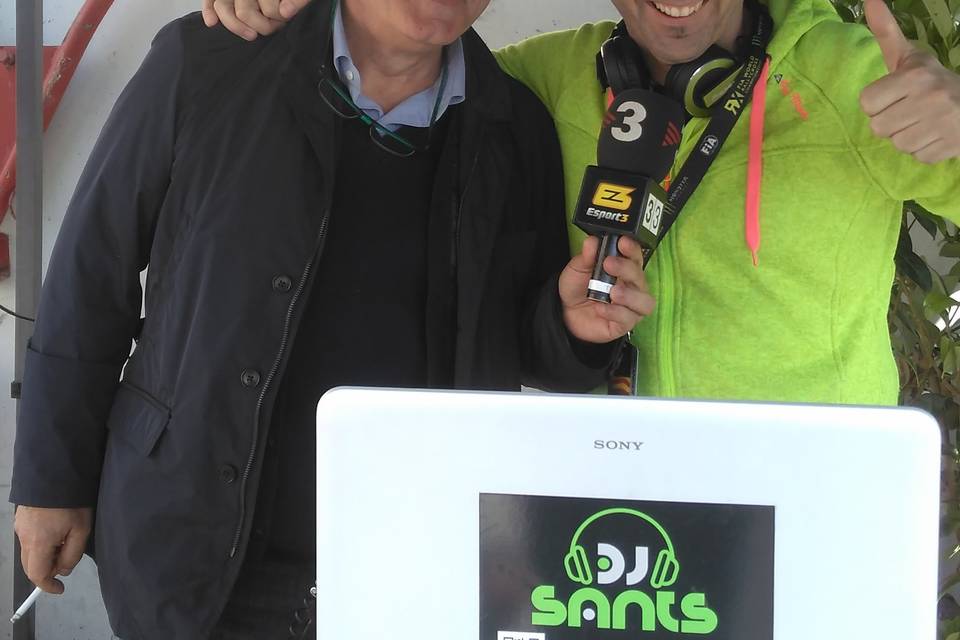 DJ Sants en TV3