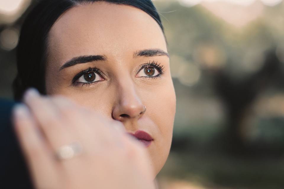 Alicia en su postboda