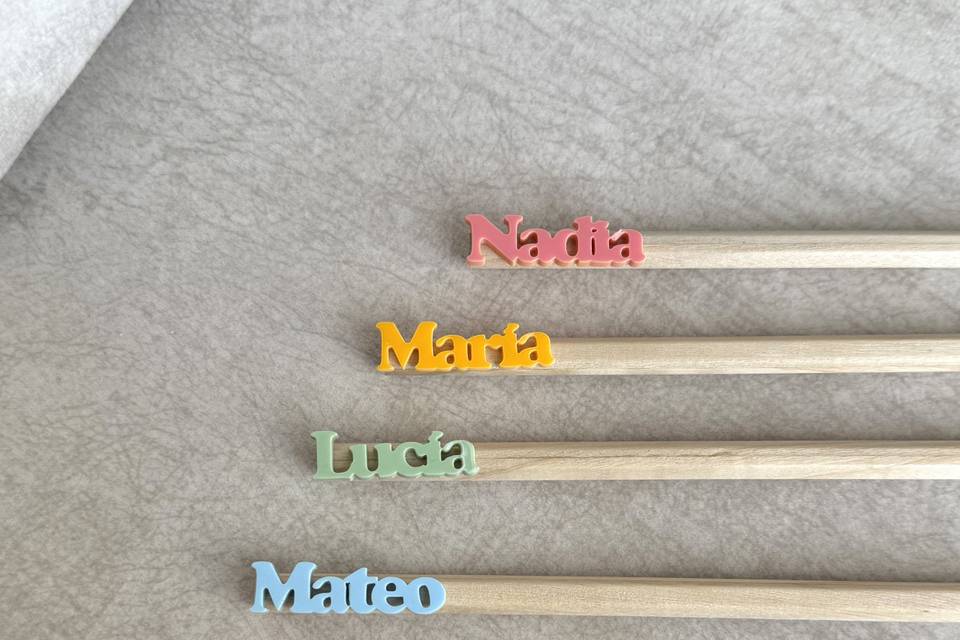 Lápiz personalizado nombre