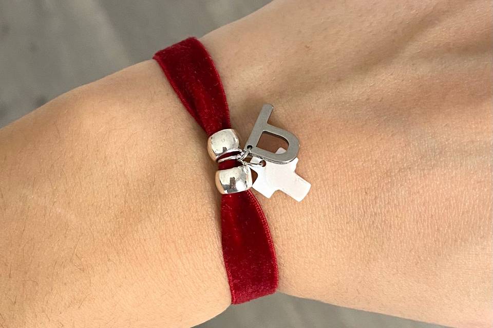 Pulsera terciopelo