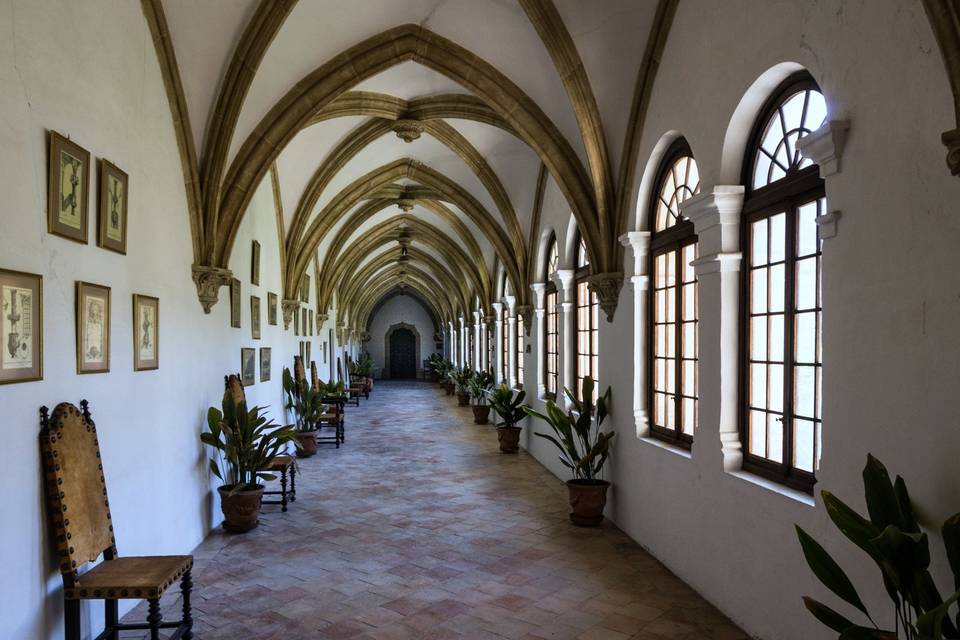 Claustro superior gótico