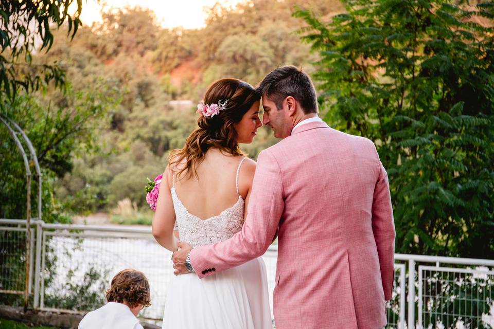 Novios fin ceremonia