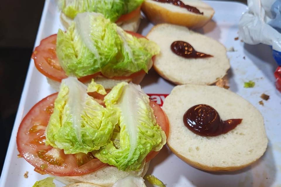 Servicio hamburguesas