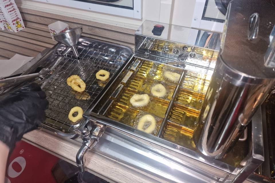Servicio de buñuelos