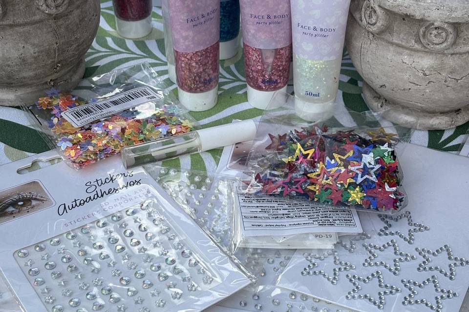 Glitter bar