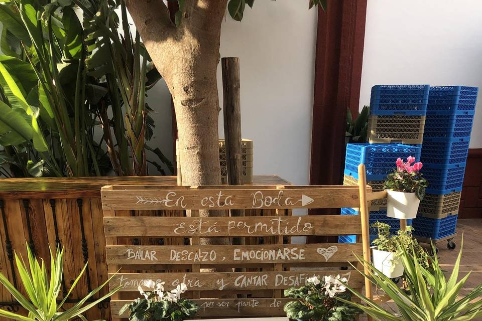 Decoración boda