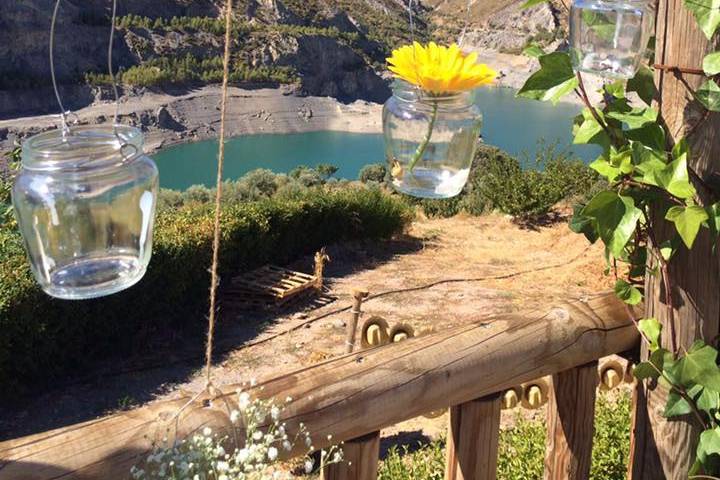 Una boda con vistas