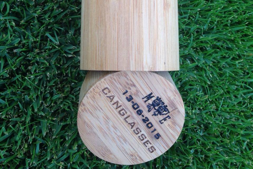 Caja de Bambú personalizable