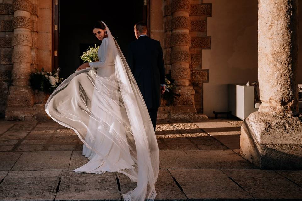 Entrada de los novios