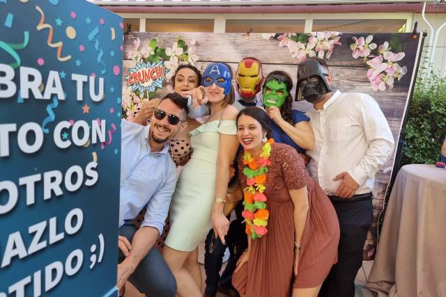 Fotomatón en grupo