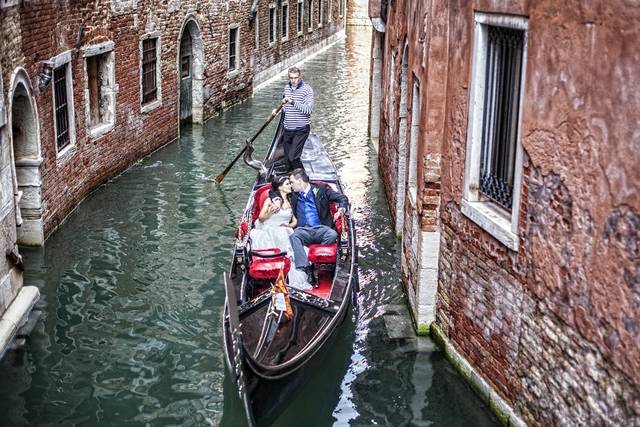 Los novios en Venecia