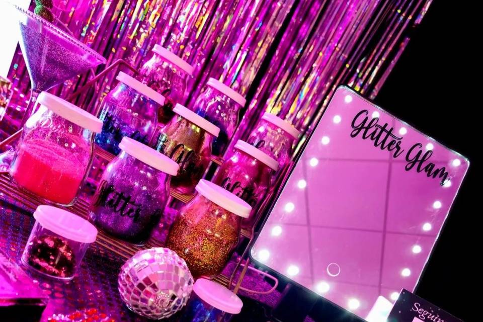 Mesa de glitter