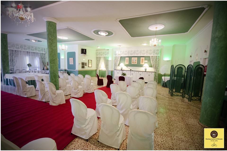 Sala para ceremonia