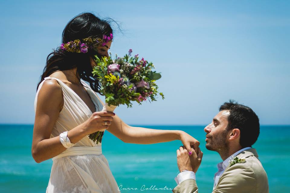 Boda en la playa