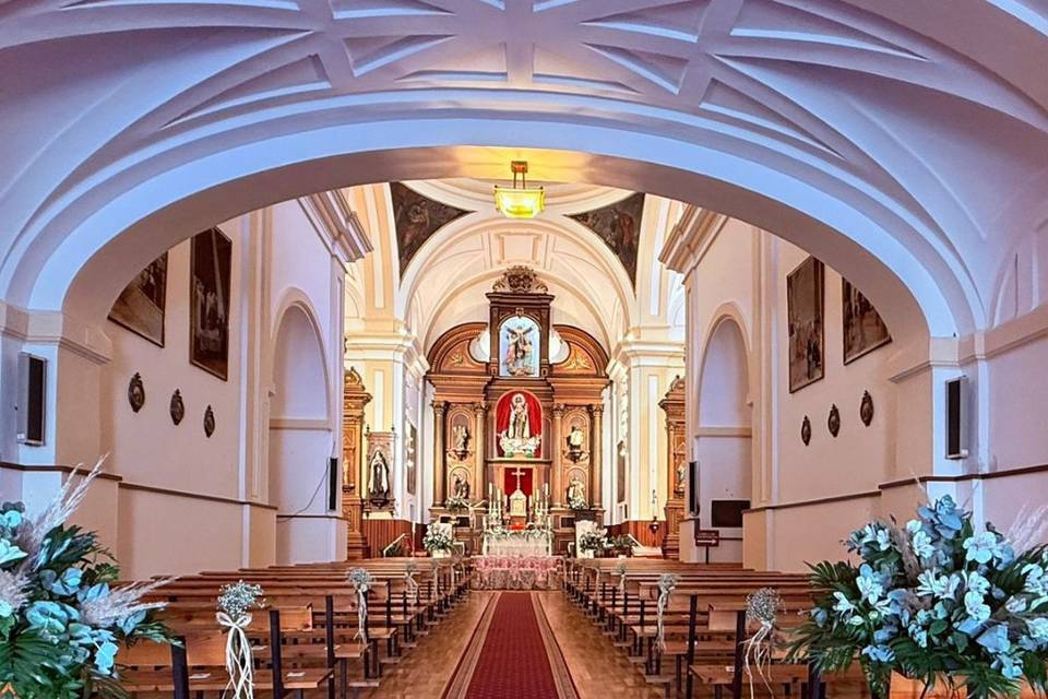 Pasillo iglesia