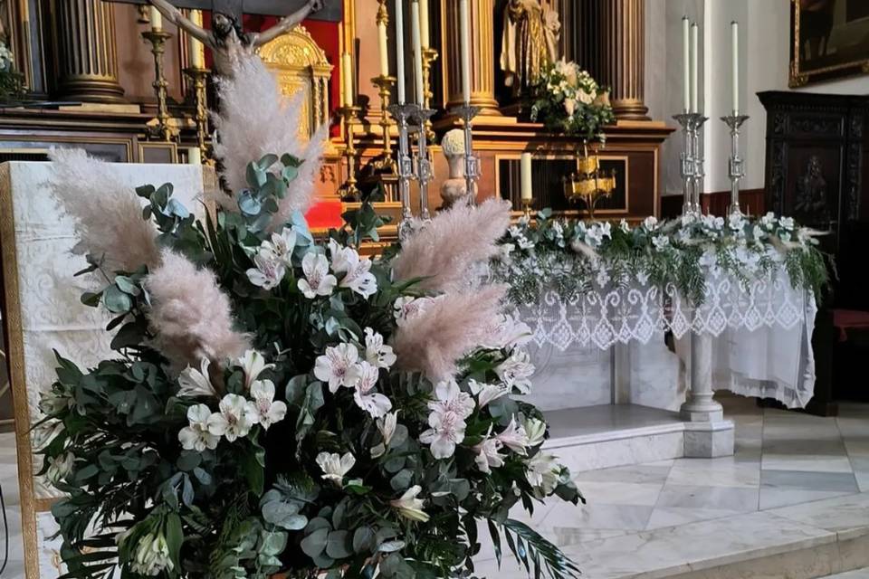 Decoración altar