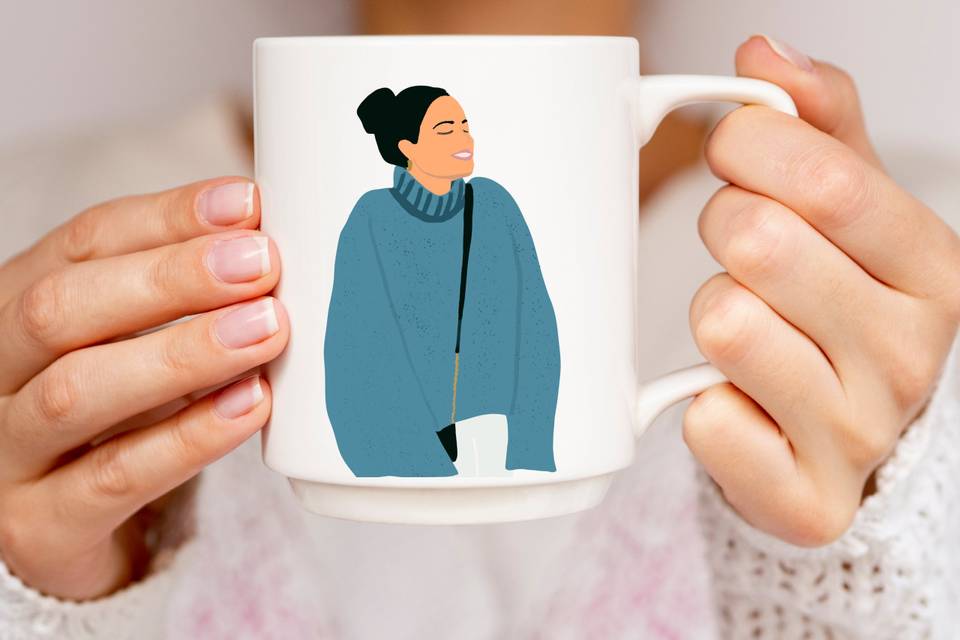 Ejemplo de taza personalizada