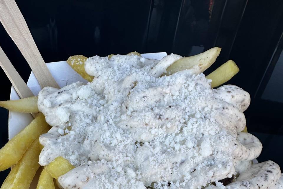 Patatas trufadas