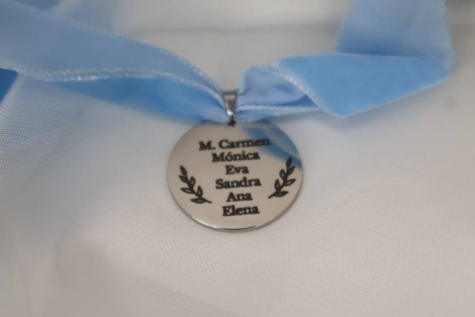 Medalla novia