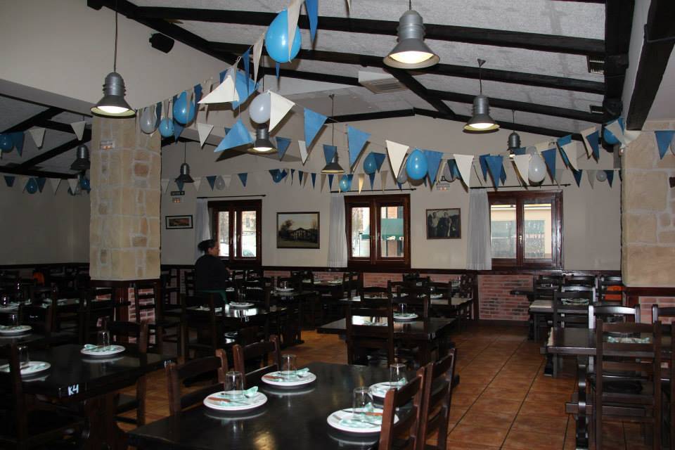 Salón decorado