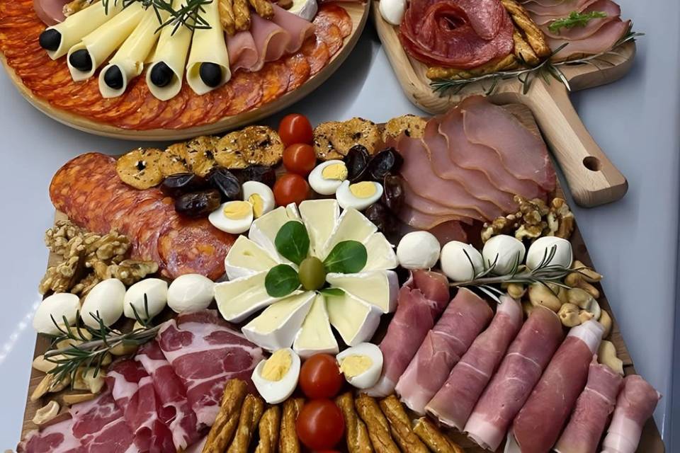 Tablas quesos e ibéricos