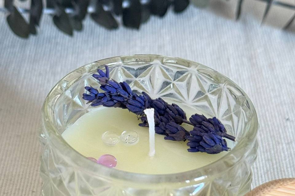 Vela vainilla