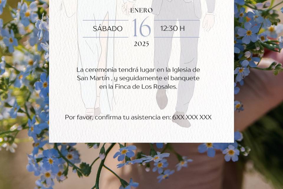 Invitación boda