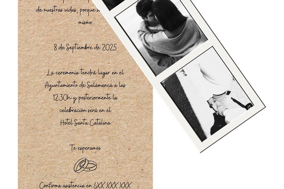 Invitación boda